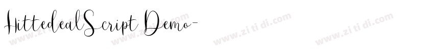 HittedealScript Demo字体转换